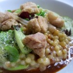 Fregola Sarda with Veal Sweetbreads 150x150 