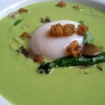 Slow Cooked Farm Egg with Asparagus Veloute 150x150 
