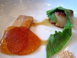 Scallop with Foie Gras Terrine 300x225 