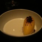 Satsuma Olive White Chocolate at Benu 150x150 