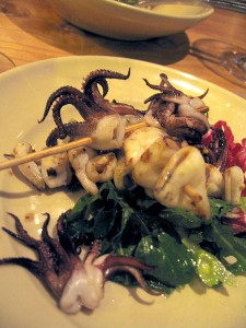 Grilled Squid Salad 225x300 