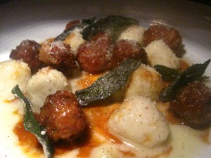 Pork Meatballs SPQR 300x225 Returning to a Long Time Favorite: SPQR